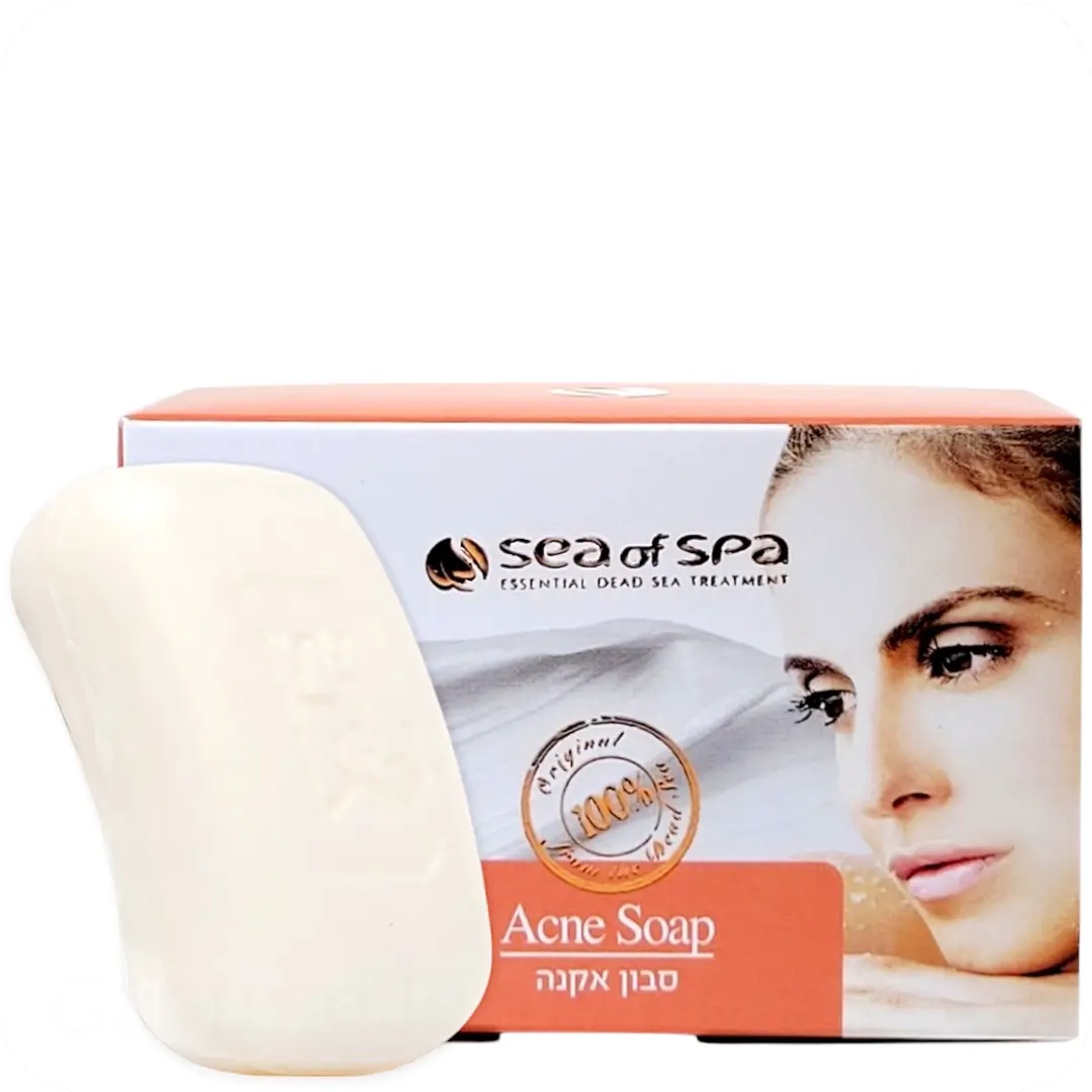 Acne Soap with Dead Sea Mud Minerals and Natural Oils for acne‑prone skin by Sea of Spa 7290011314057