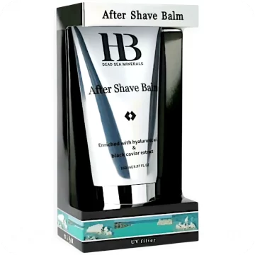 After Shave Balm with Hyaluronic Acid & Black Caviar Extract by HB 150ml 7290015247511