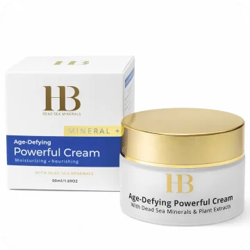 Age-Defying Powerful Anti-Wrinkle Cream by HB Dead Sea Minerals 50ml 7290011843038