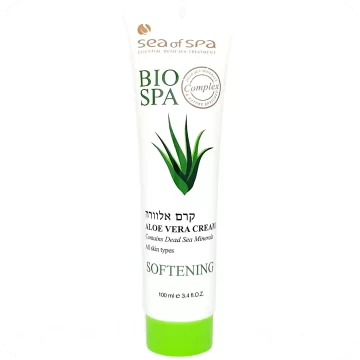 Aloe Vera Body Cream with Dead Sea Minerals by Sea of Spa Bio Spa 100ml 7290017409658