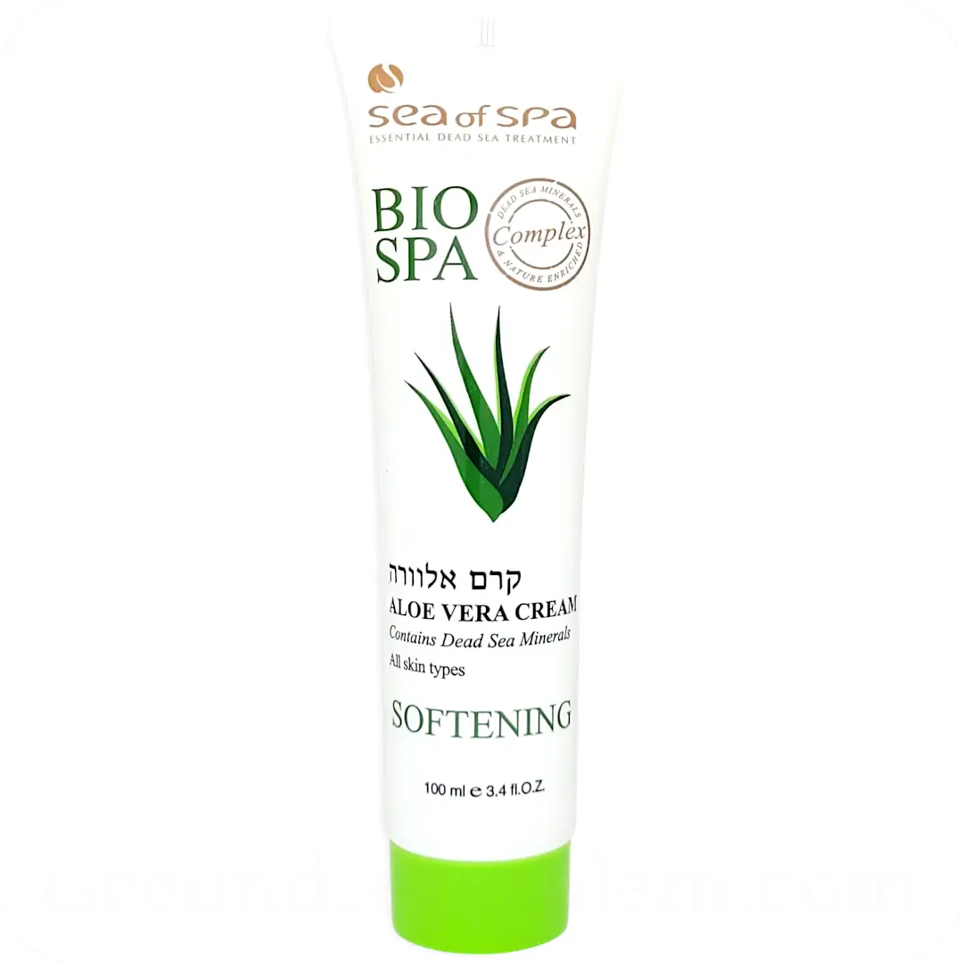 Aloe Vera Body Cream with Dead Sea Minerals by Sea of Spa Bio Spa 100ml 7290017409658