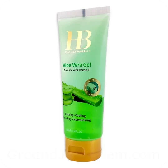 Aloe Vera Gel Enriched with Vitamin E 100ml side view