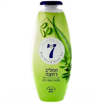 Aloe Vera & Green Tea Cream Body Wash by Neca 7 750ml 7290104960338 Made in Israel