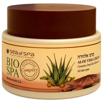 Aloe Vera Multi-Purpose Cream with Dead Sea Minerals by Sea of Spa Bio Spa 250ml 7290012934858