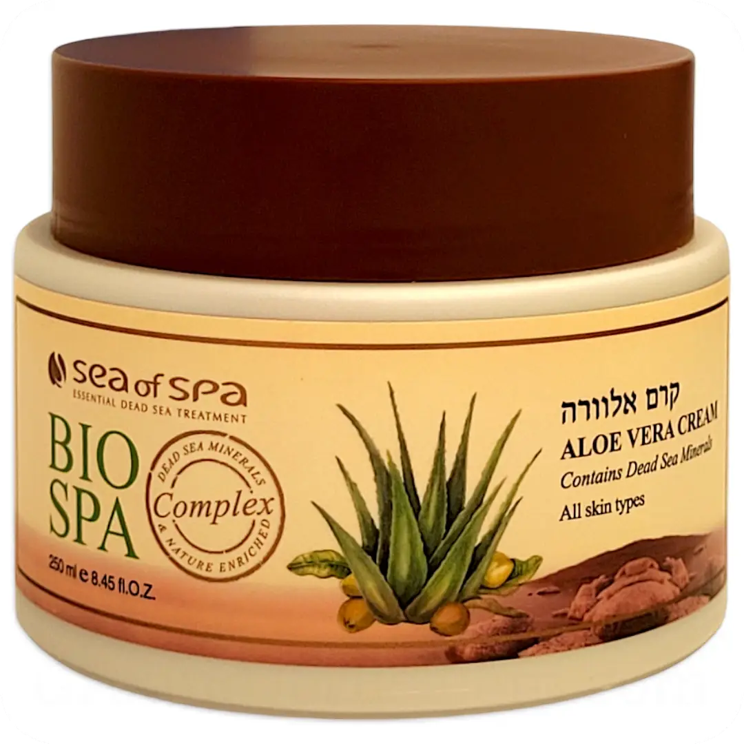 Aloe Vera Multi-Purpose Cream with Dead Sea Minerals by Sea of Spa Bio Spa 250ml 7290012934858