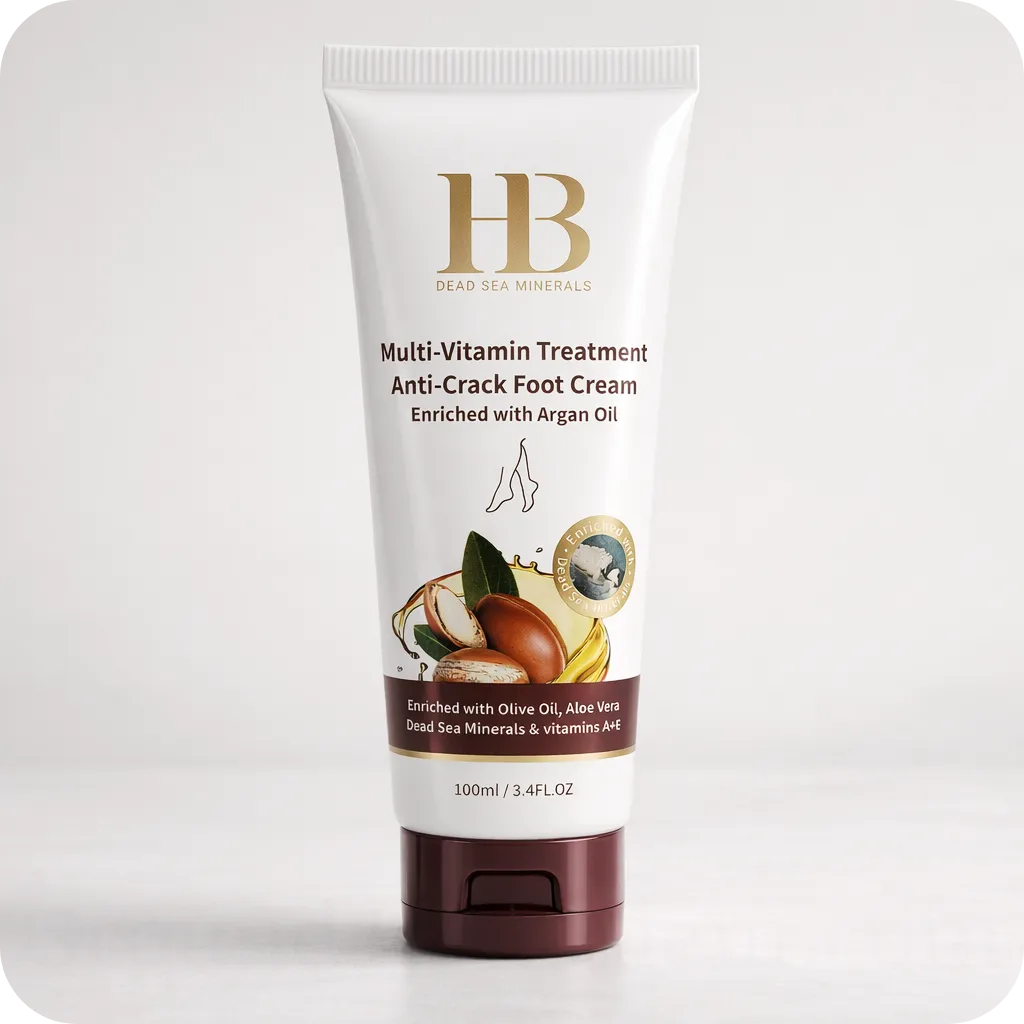 Anti-Crack Foot Cream Argan Oil by HB Health & Beauty