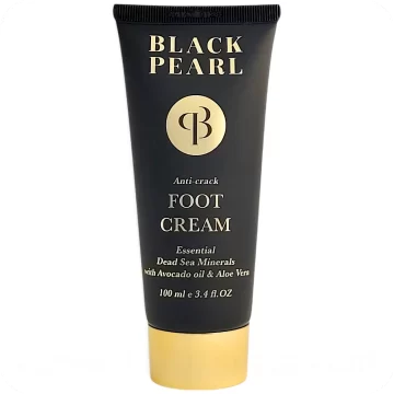 Anti-Crack Foot Cream with Dead Sea Minerals, Avocado Oil & Aloe Vera by Sea of Spa Black Pearl 100ml 7290017990910