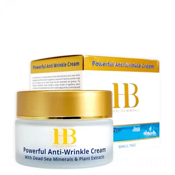 Anti-Wrinkle Cream with Dead Sea Minerals 50ml - 1.76 oz — Made in Israel