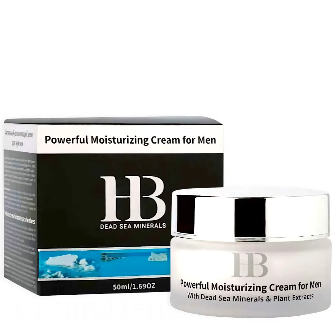 Anti-Wrinkle Powerful Moisturizing Cream for Men by HB 50ml 7290012326592