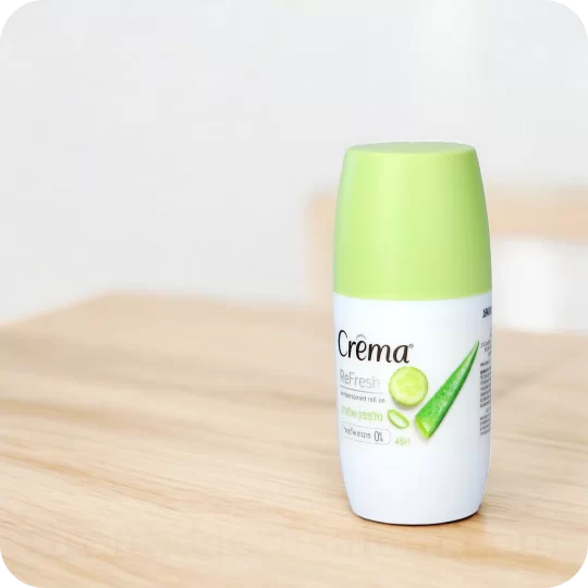 Antiperspirant Roll-On Cucumber & Aloe Vera Crema