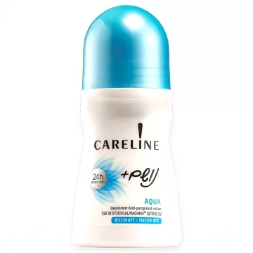 Aqua Anti-Perspirant Roll-On Deodorant with CALMAGARD for Skin Soothing by Careline 75ml 7290006788412