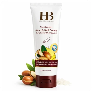 Argan Oil Hand & Nail Cream from HB Dead Sea Minerals 100ml 7290015247085