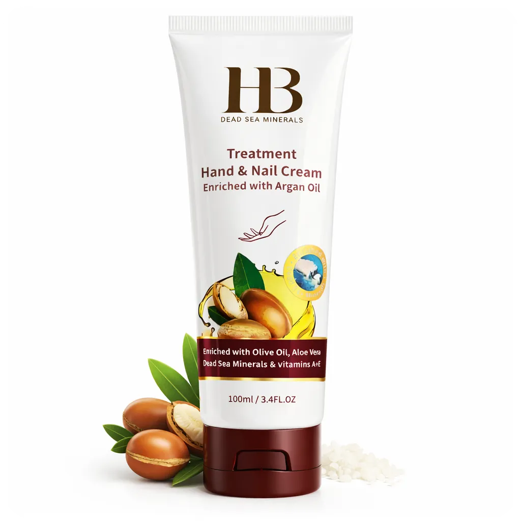 Argan Oil Hand & Nail Cream from HB Dead Sea Minerals 100ml 7290015247085