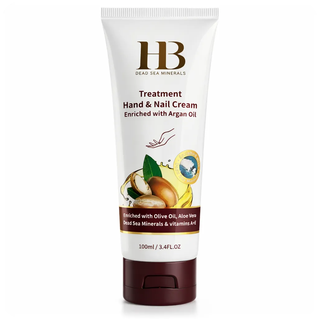 Argan Oil Hand and Nail Cream from HB Dead Sea Minerals 100ml 7290015247085
