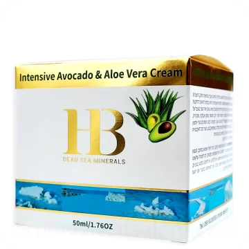 Avocado & Aloe Vera Cream 50ml 1.76 Fl.OZ — Made in Israel