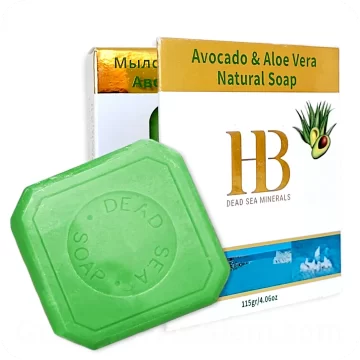 Avocado & Aloe Vera Soap 115g - 4.06 oz — Made in Israel