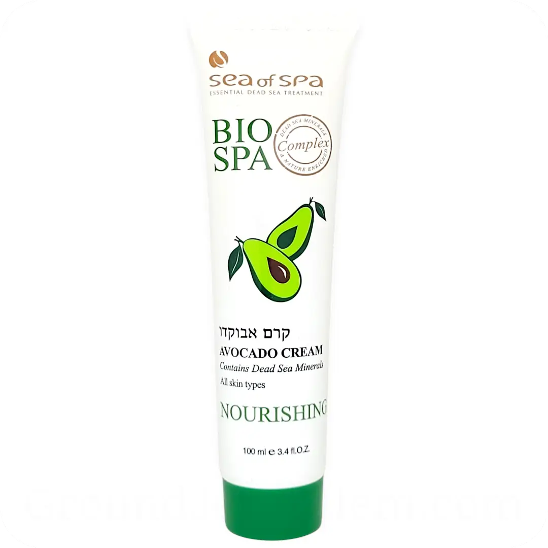 Avocado Cream with Dead Sea Minerals by Sea of Spa 100ml 7290017409634