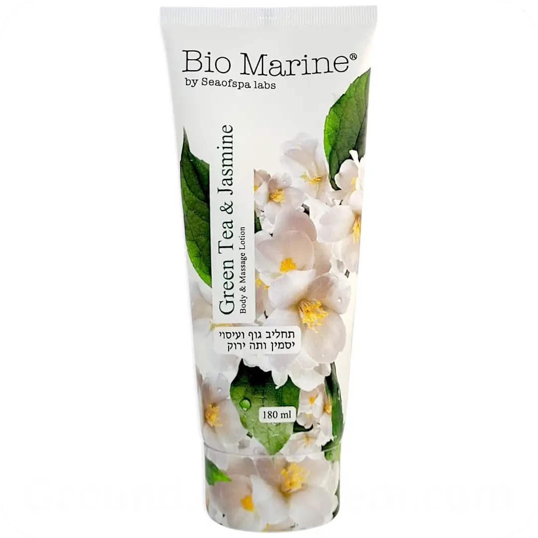 Body & Massage Lotion Green Tea & Jasmine with Dead Sea Minerals by Sea of Spa Bio Marine 180ml 7290016167016