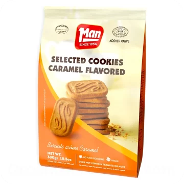 Caramel Selected Cookies 300g - 10.5 oz — Made in Israel