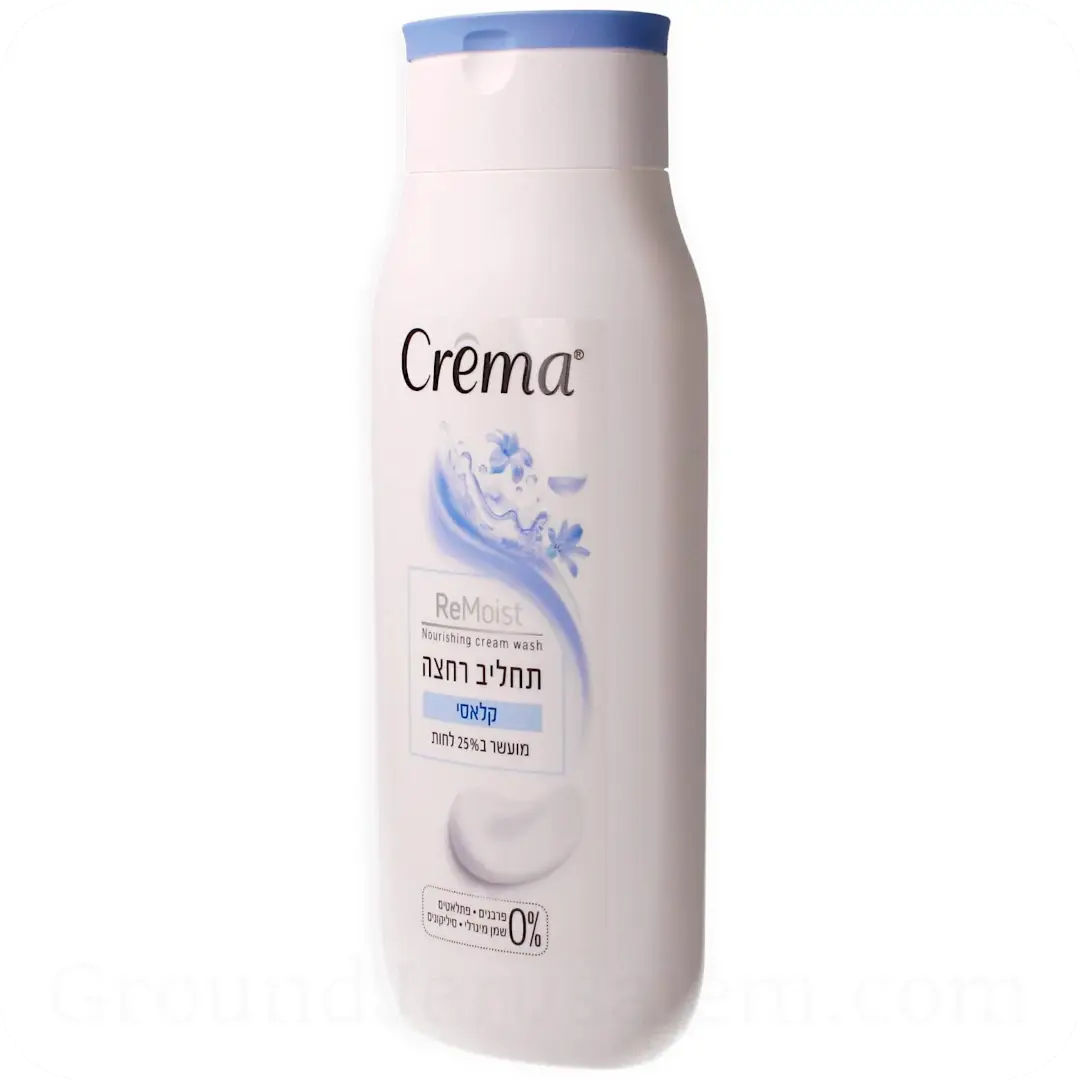 Classic Scented Nourishing Cream Wash by Crema ReMoist 500ml 7290108354713