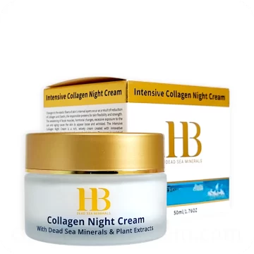 Collagen Night Cream 50ml - 1.76 oz — Made in Israel