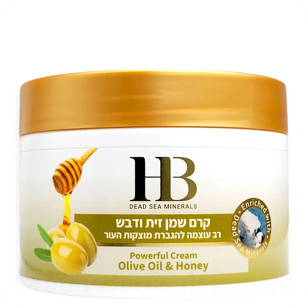 Cream Olive Oil & Honey 350ml / 11.83 Fl.OZ — Made in Israel ...