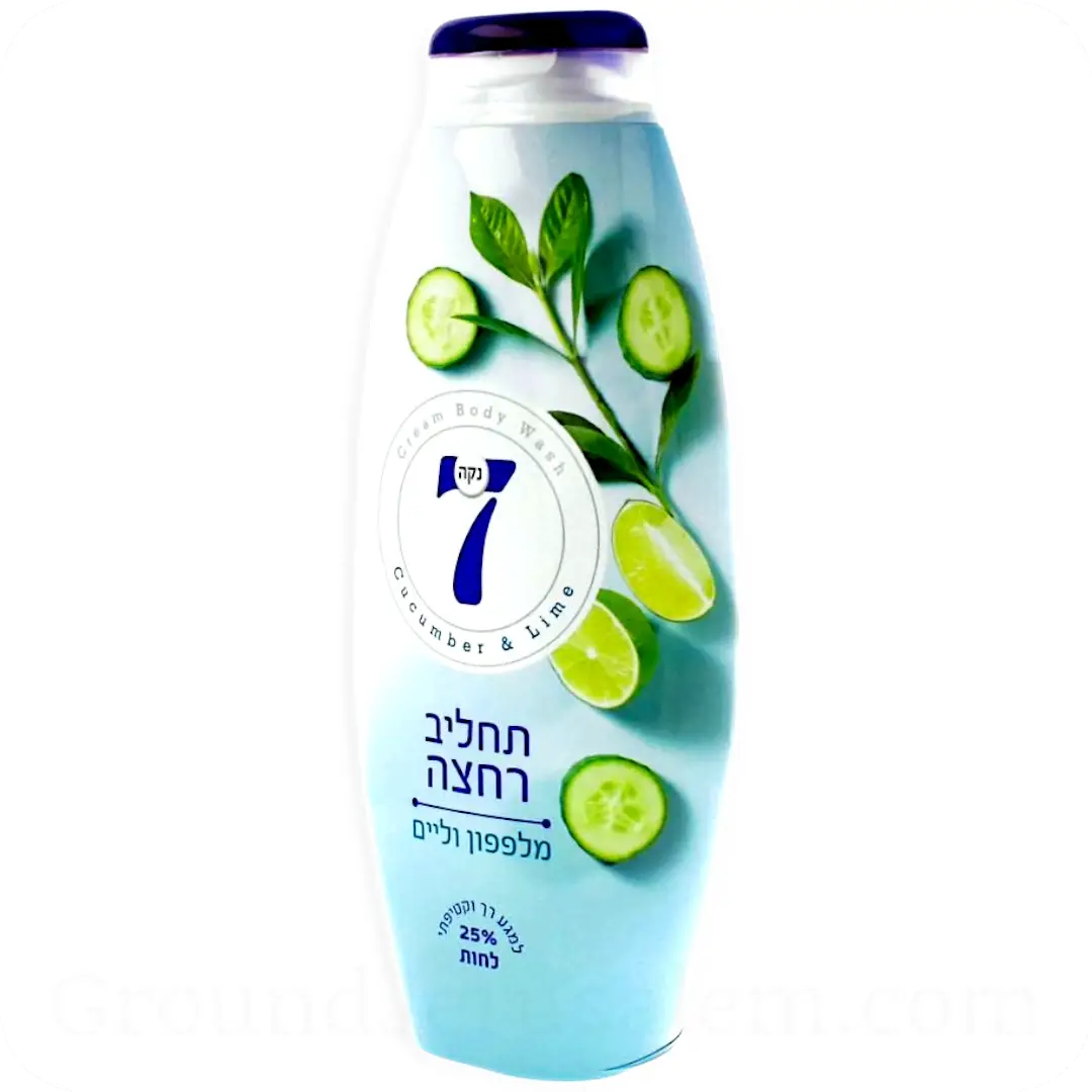 Cucumber & Lime Cream Body Wash by Neca 7 750ml 7290104961205