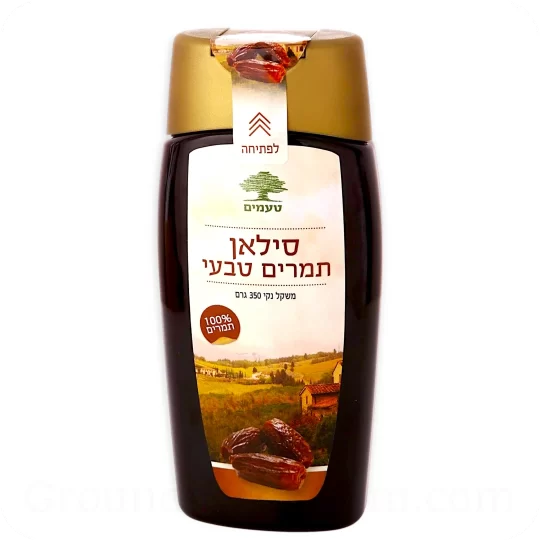 Date Syrup Natural 100% Squeeze Bottle 350g - 12.34 oz — Made in Israel