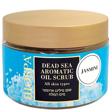 Dead Sea Aromatic Oil Scrub Jasmine by Sea of Spa — Bio Marine Collection 350ml 7290013761346