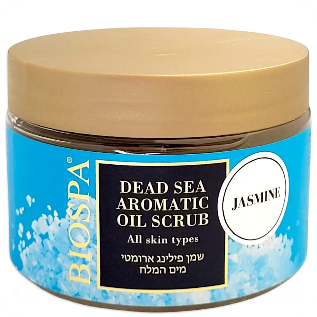 Dead Sea Aromatic Oil Scrub Jasmine by Sea of Spa — Bio Marine Collection 350ml 7290013761346