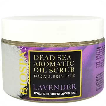 Dead Sea Aromatic Oil Scrub Lavender by Sea of Spa Bio Spa 350ml 7290020103659