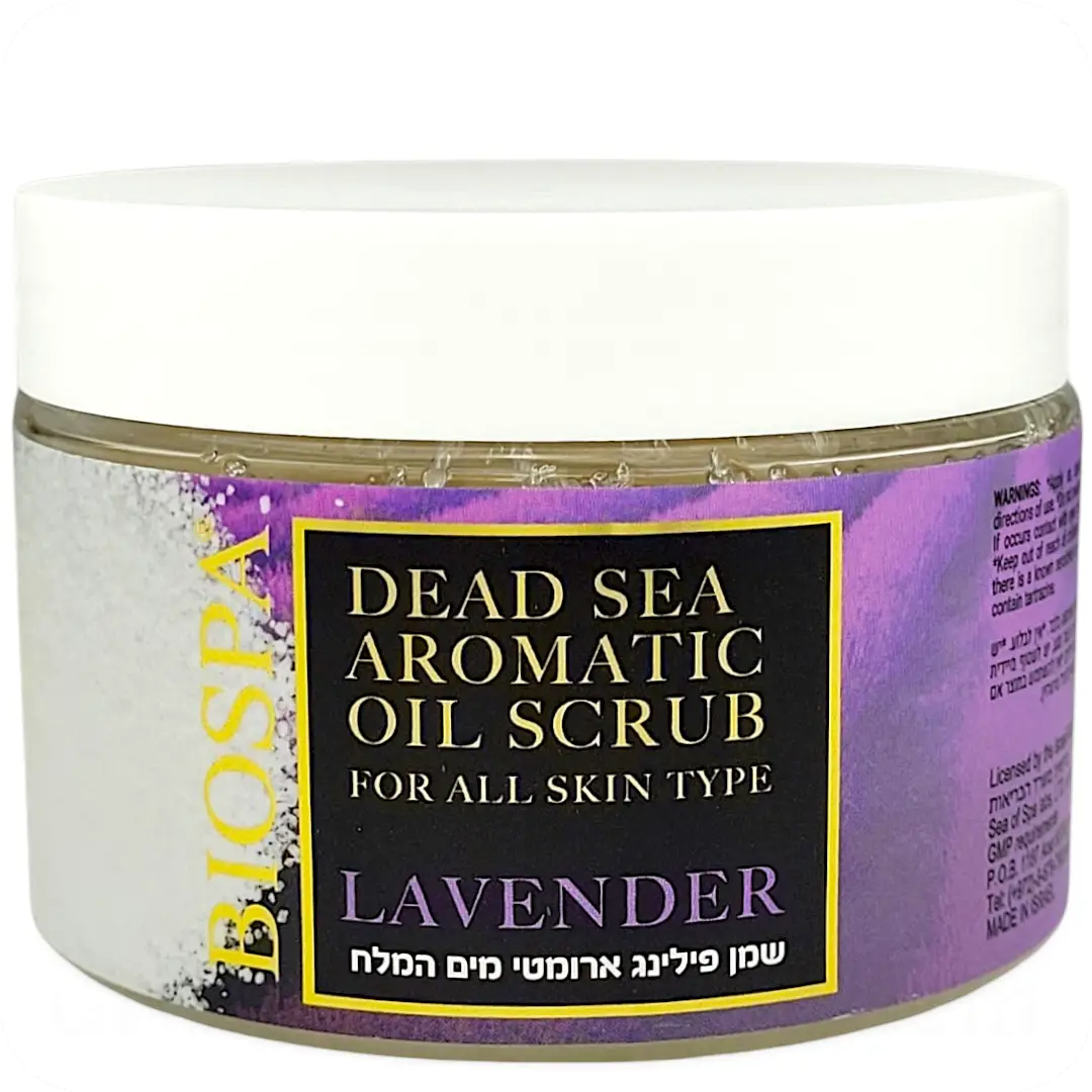 Dead Sea Aromatic Oil Scrub Lavender by Sea of Spa Bio Spa 350ml 7290020103659