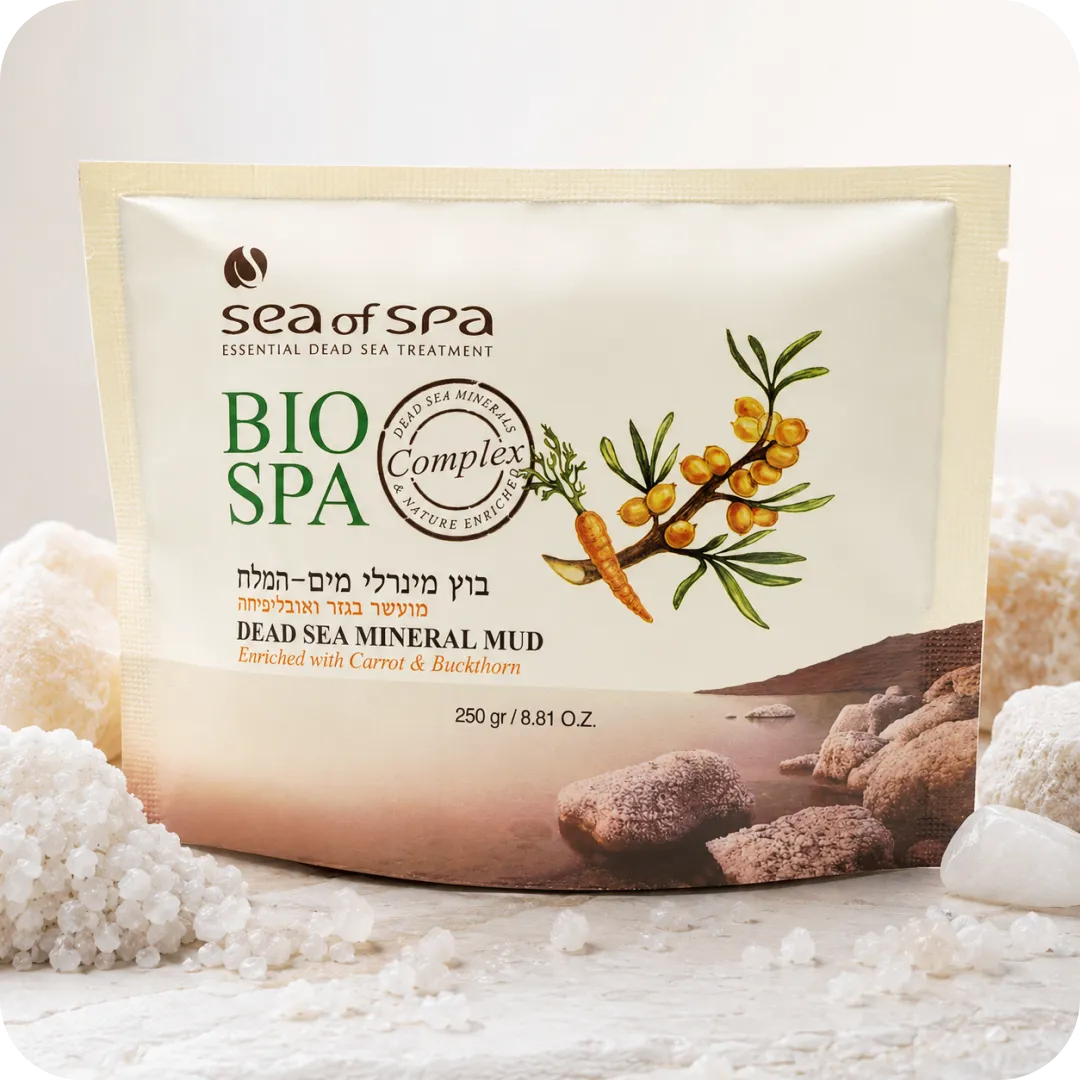 Dead Sea Mineral Mud with Carrot & Sea Buckthorn by Sea of Spa 250g 7290012934728
