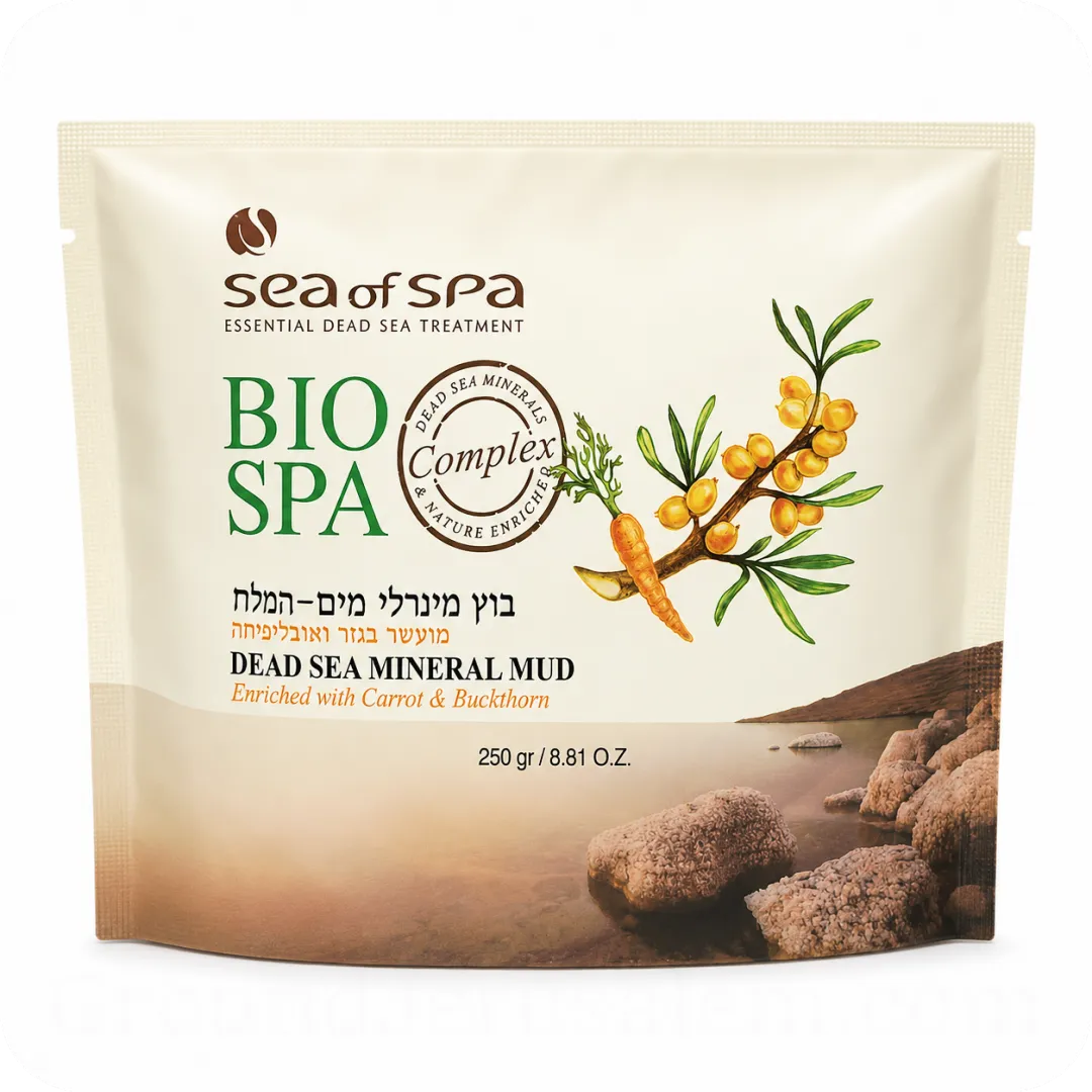 Dead Sea Mud with Carrot and Sea Buckthorn by Sea of Spa 250g 7290012934728