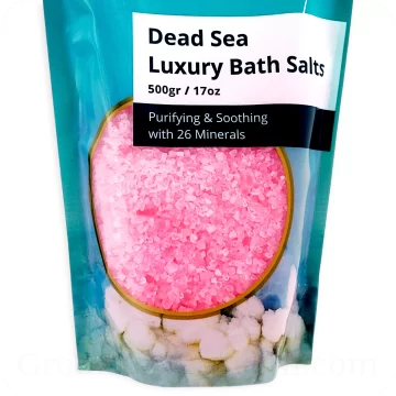 Dead-Sea-Salt-500g-17oz-Coral-color-Made-in-Israel-26-minerals-Perfect-as-a-gift-delivered-straight-from-Israel