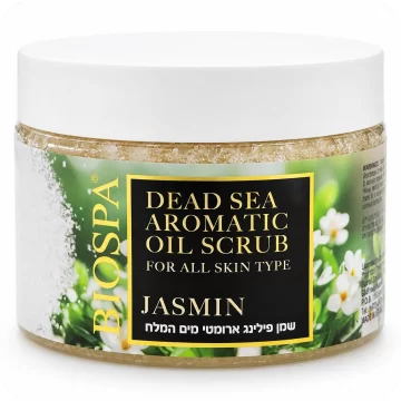 Dead Sea Salt & Oil Body Scrub with Jasmine Fragrance by Sea of Spa BIO SPA 350ml