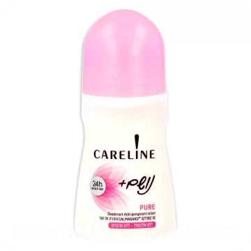 Deodorant Antiperspirant Roll-On Pure Careline 75ml 2.53 Fl.OZ — Made in Israel