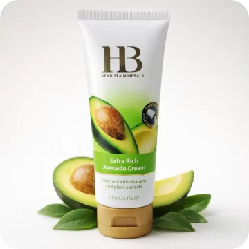 Extra Rich Avocado Cream by HB Health and Beauty 100ml