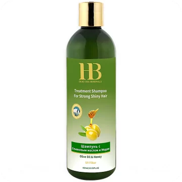 Glow & Shine Shampoo Olive Oil & Honey by HB 400ml 7290012326707