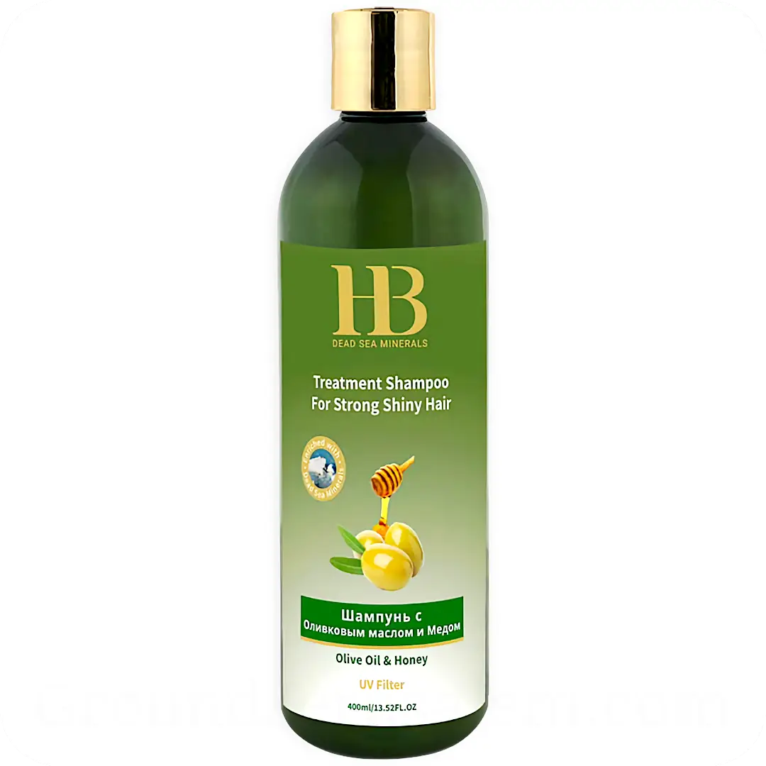 Glow & Shine Shampoo Olive Oil & Honey by HB 400ml 7290012326707