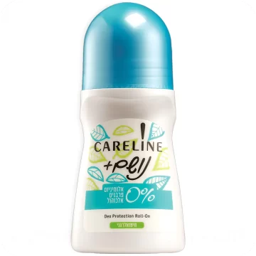 Hypoallergenic Roll-On Deodorant 0% Aluminum, Parabens & Alcohol by Careline 75ml 7290104962684