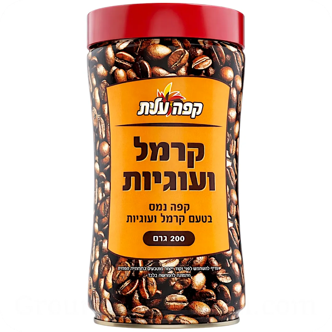 Instant Coffee Caramel & Cookies Limited Edition by Elite 200g 7290119380893