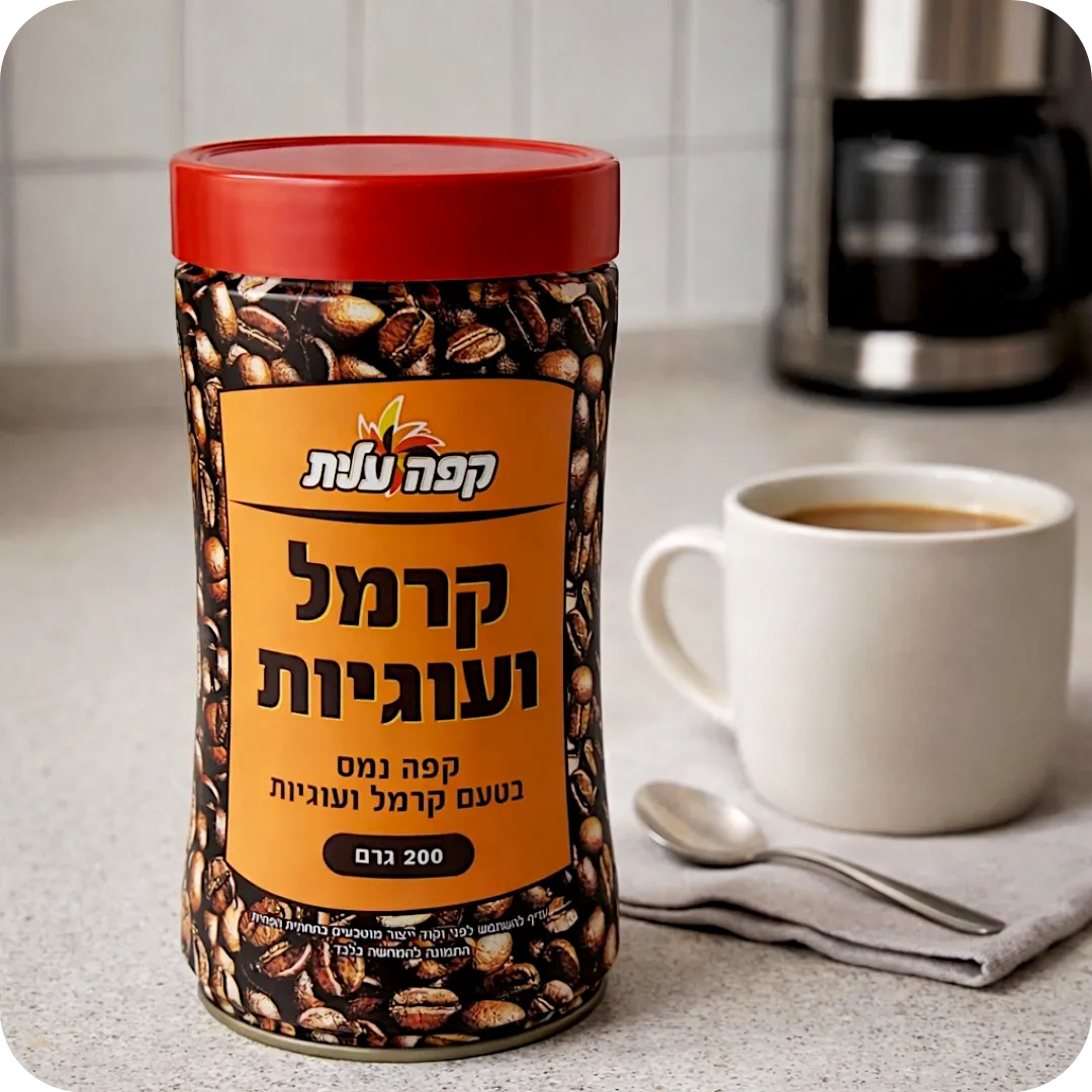 Instant Coffee Caramel & Cookies by Elite 200g