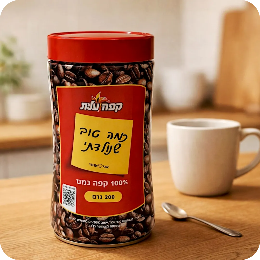 Instant Coffee Limited Edition So Glad I Was Born by Elite 200g