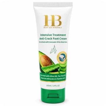 Intensive Anti-Crack Foot Cream with Avocado Oil & Aloe Vera by HB 7290015247276