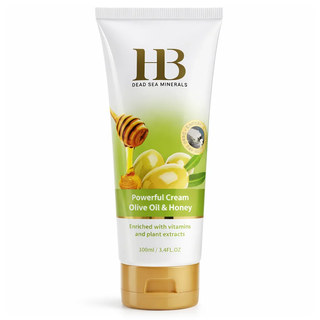 Intensive Nourishing Olive Oil and Honey Cream by HB Health and Beauty 100ml 7290014043695
