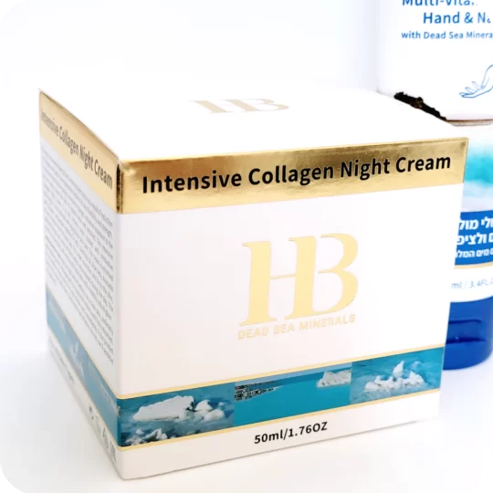 Intensive collagen night cream dead sea minerals