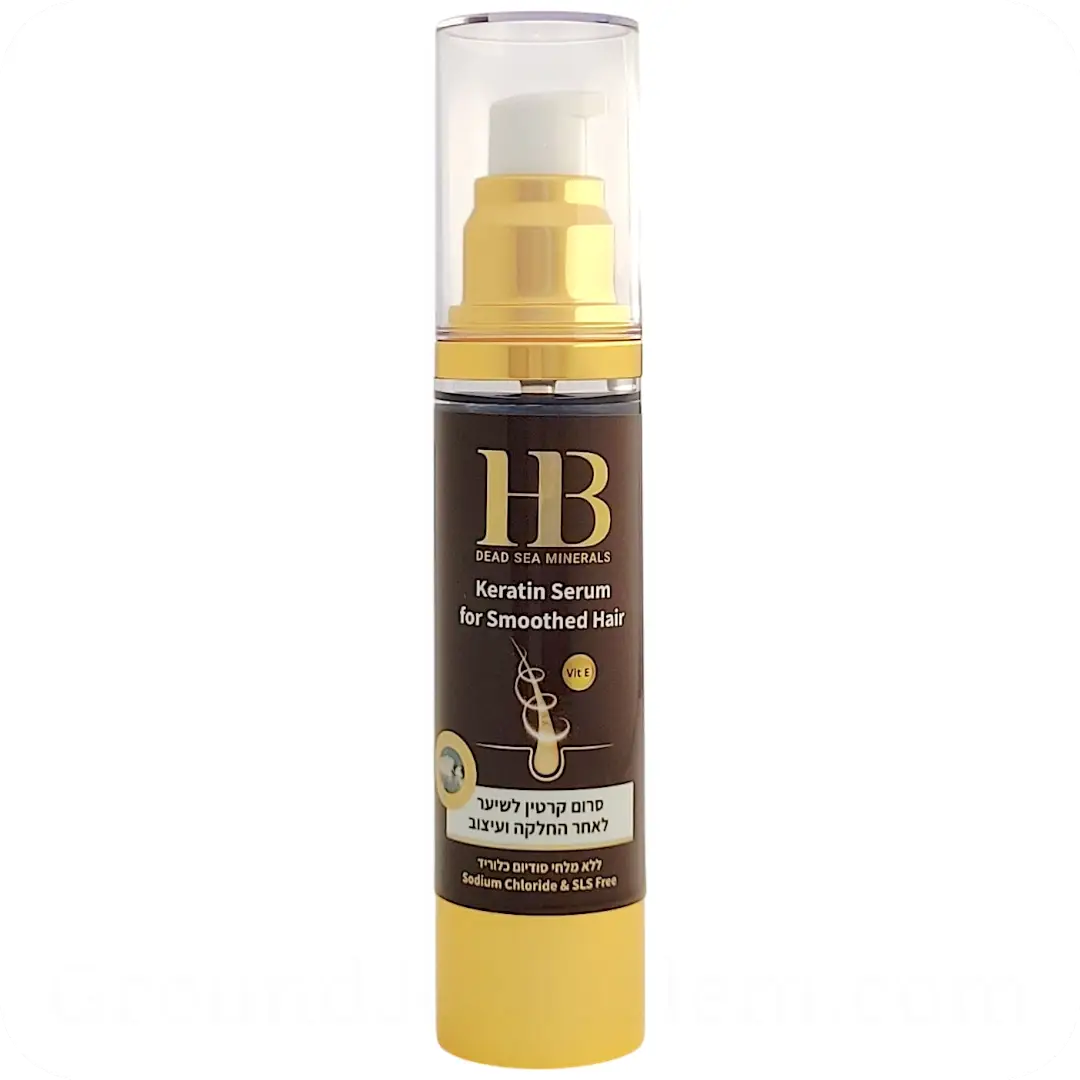 Keratin Serum for Smoothed Hair by HB Health & Beauty 50ml 7290015247139