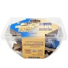 Kosher 15 Mini Halva Bars 50% Sesame — No Added Sugar by Achva 150g 7290010328505
