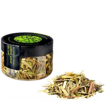Lemongrass & Verbena Herbal Infusion Loose Leaf in Plastic Jar by Ceremonie 30g 7290013703385 Made in Israel